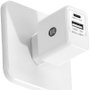 Tech One Tech Cargador de pared 12W con USB-A y USB-C Blanco TEC2904
